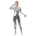 thumbnail image 1 of DuoJiaJ Womens Full Body Dance Catsuit Stretchy Bodycon Bodysuit For Stage Performance And Performance, 1 of 2