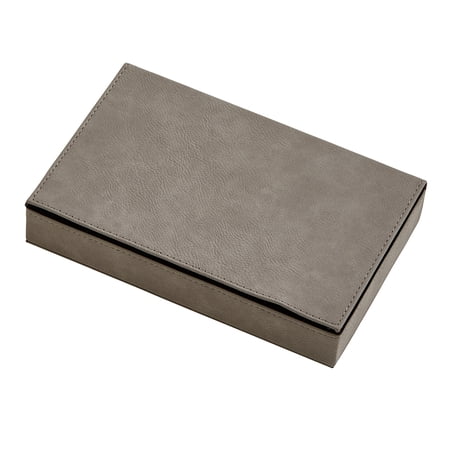 LEATHERETTE 2 CARD DECK SET GREY 5X7.75" | Walmart Canada