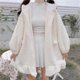 thumbnail image 3 of Women Cute Bunny Ear Hoodie Fuzzy Fluffy Rabbit Sweater Sweatshirt Pullover Tops Long Sleeve Kawaii Jacket Coats TAO, 3 of 5