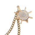 thumbnail image 3 of Insignia unisex vintage, , insignias del , sombrero, pentagrama, broche, alfiler, joyería Hugo Pin de broche unisex, 3 of 8