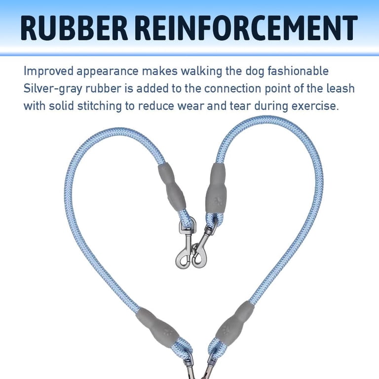 Dual Dog Leash with 360° Swivel Coupler photo 3