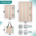 thumbnail image 2 of Extra Large Picnic Beach Blanket Waterproof Sand Proof Portable Outdoor Mat Soft Color Striped 60x80, 2 of 9