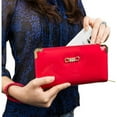 thumbnail image 7 of Women's Clutch Wallet Evening Purse Wristlet with Cell Phone Compartment (Fits up to 6.25In x 3.1In), 7 of 7
