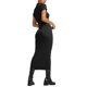 thumbnail image 3 of Txlixc Vestido de punto largo, cuello alto de manga corta Txlixc  moda, 3 of 5