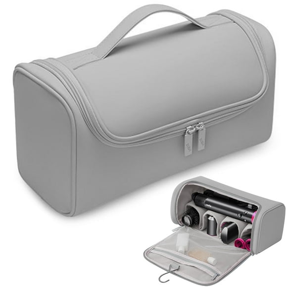 Funda de viaje Linpr compatible con Dyson Airwrap Styler, color gris