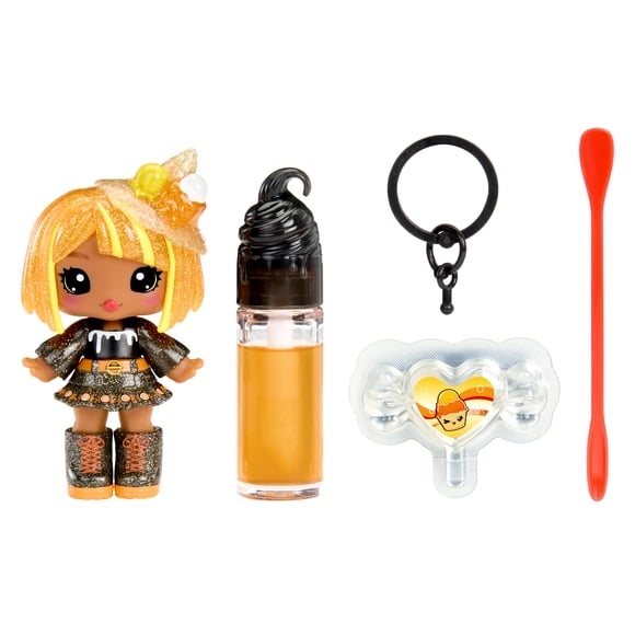 Yummiland Halloween Lip Gloss Doll - Blair Treats Includes DIY Lip Gloss + Keychain, Cosmetic Play, Seasonal Halloween Collectible, Ages 4+