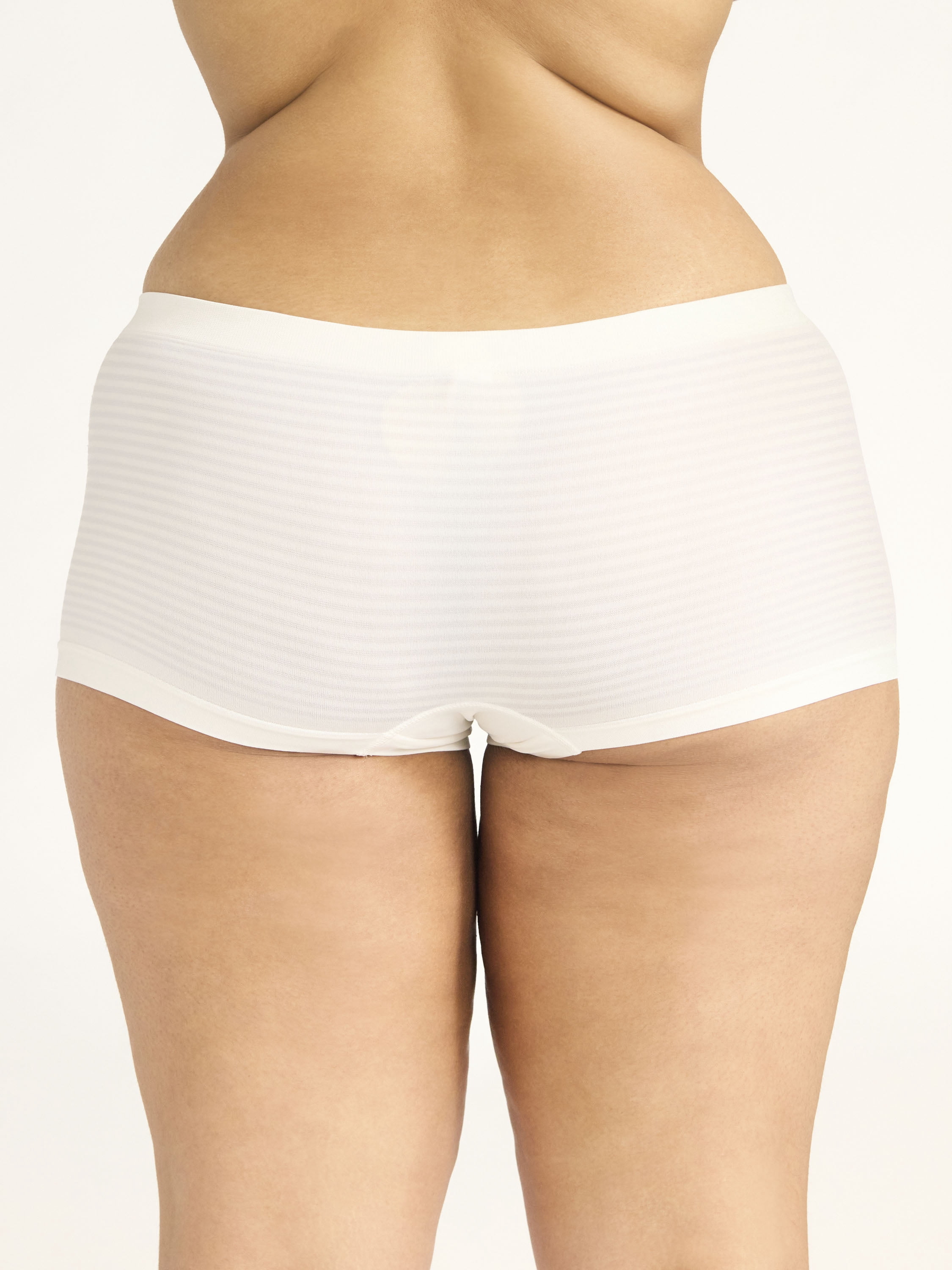 Joyspun Women's Seamless Boyshort Panties, 6-Pack, Sizes XS-XXXL