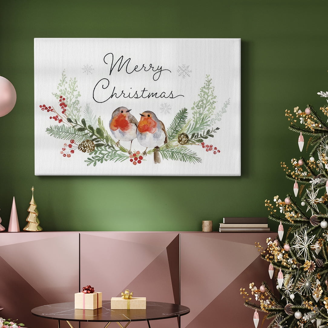 Winter Visitor Collection A- Gallery Wrapped Canvas