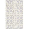 thumbnail image 2 of SAFAVIEH Cambridge Kimberly Geometric Wool Area Rug, Lavender/Ivory, 3' x 5', 2 of 7