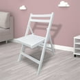thumbnail image 6 of Set of 4 Foldable Style Party Chairs, Folding Wood Chairs, Wooden Slatted Seat for Dining Room Kitchen Balcony Wedding Occasion Events,Beige, 6 of 9