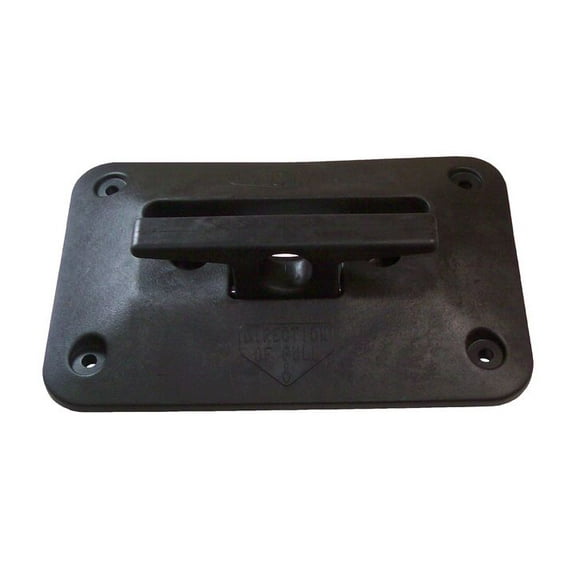 CIPA 02100 THE CLEAT SEAT RETRACTABLE DOCK CLEAT IN SOLID BLACK