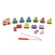 thumbnail image 2 of Juego de tren de peces Vhermosa para niños Juguete educativo de madera, 2 of 8