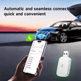 thumbnail image 5 of Wireless CarPlay Android Auto Adapter, Easy to Upgrade Wired CarPlay to Wireless, Plug and Play Mini Carplay Adapter,1 x Wireless CarPlay Android Auto Adapter,White, 5 of 5
