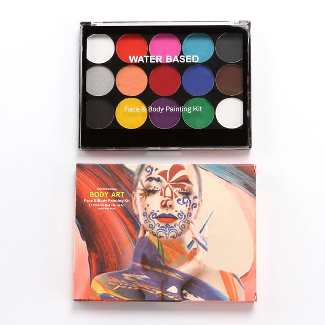 WIFKLSIIPG Makeup Water Activated EDGE Face Body Paint