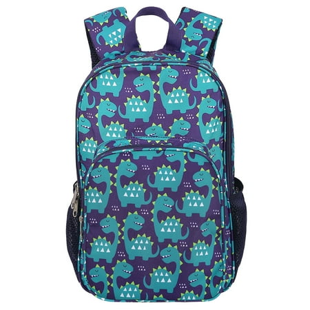 Preschooler Big Bin Storage HDE Toddler Backpack for Kids, Boys and Girls Daycare Preschool Elementary (Dinosaur) ()