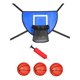 thumbnail image 5 of Trampolín Aro de Baloncesto Ligero Zócalo Universal Niños Niñas Resistente para Azul 90x50cm, 5 of 7