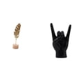 thumbnail image 1 of Escultura De Hoja De Metal Con Gesto De La Mano, Estatua En Forma De Hoja, Artesanías, Adorno Creativo Nórdico, Escultura Abstracta Para Mesa, Fiesta, Hogar, Artesanías Con Signo De Mano De, 1 of 8