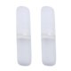 thumbnail image 1 of 2X Estuche para Cepillo de Dientes de Viaje Estuche para Pasta de Dientes Estirable Contenedor Caja Ajustable Antibacteriana Transparente Blanco, 1 of 2