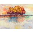 thumbnail image 3 of Florio, Luigi 18x15 Black Modern Framed Museum Art Print Titled - Alberi nel sole, 3 of 5