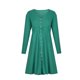 thumbnail image 4 of Vestido de Cintura de Manga Larga Con Botones Y Cuello en U de Otoño Informal Para Mujer Odeerbi  ODB116271, 4 of 8