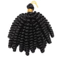 thumbnail image 3 of Ombré Moelleux Ressort Torsadé Crochet Extension de Cheveux Synthétiques, 3 of 6