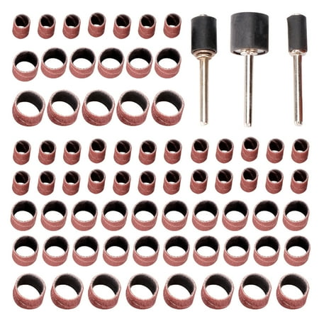 

186 Pcs Electric Grinder Accessories Sand Ring Grinding Head Grinding Wheel