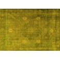 thumbnail image 1 of Ahgly Company Machine Washable Indoor Rectangle Persian Yellow Traditional Area Rugs, 2' x 3', 1 of 4
