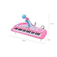 thumbnail image 4 of Aodebiao 37-Key Piano with Microphone - Electronic Musical Keyboard Toy for Learning, Early Education Music Instrument with Demo Songs & Adjustable Volume, 4 of 9