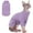 Purple, variant on UOSIA Cat Clothes, Stretchy Cat Shirt, Cat Sweater with Sleeves, Sphynx Cat Clothes