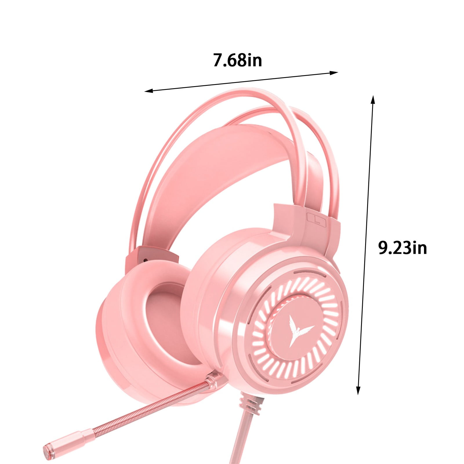 Gmogad Gaming Headset for PS4, PS5, PC, Xbox One, Over Ear Headphones with Surround Sound, Wired 3.5mm Headphones, Lightweight Comfortable Earmuffs for Switch Laptop Mobile