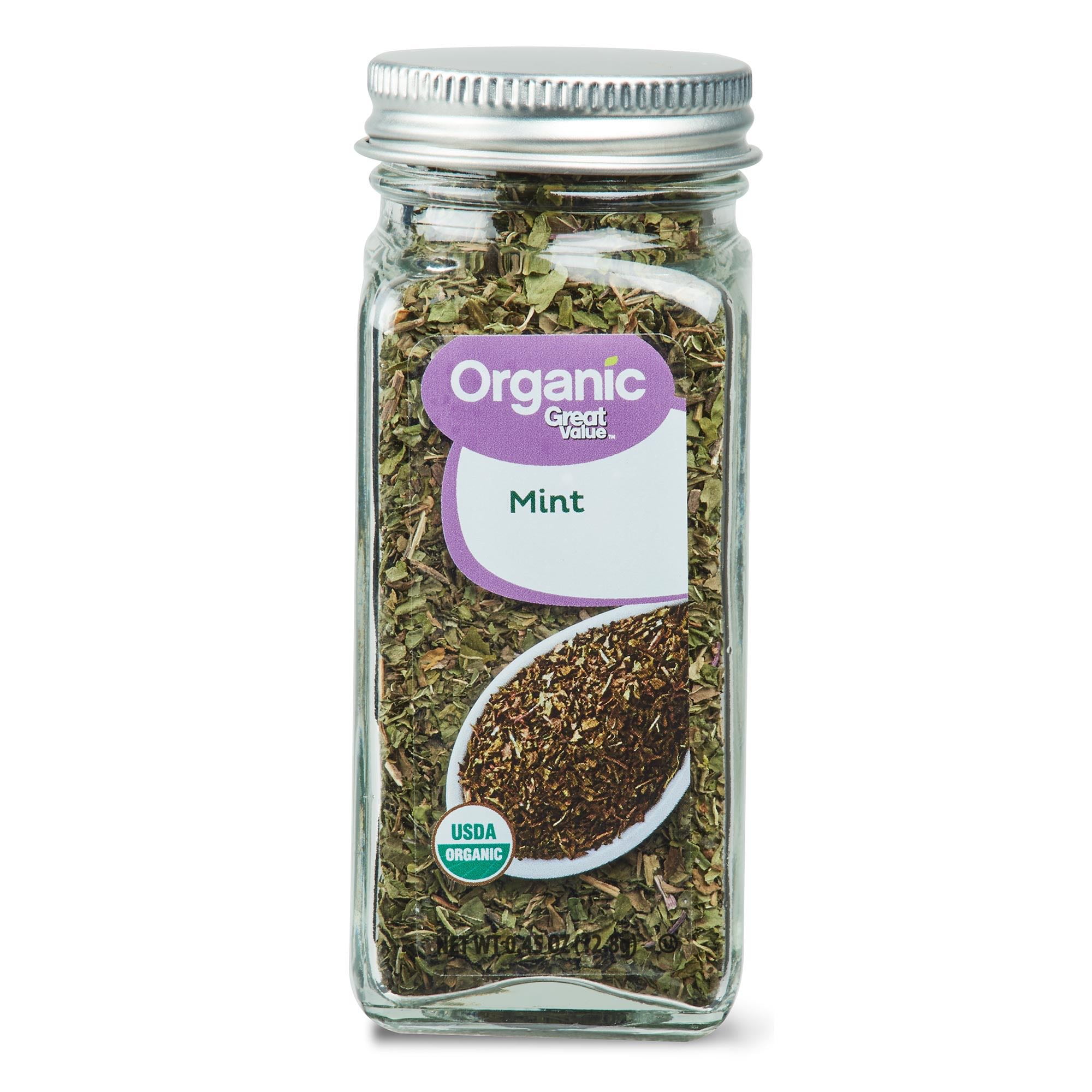 Great Value Organic Mint, 0.45 oz