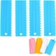 thumbnail image 1 of Juego de 4 raspadores para pasteles Sincero azul 22,8 x 7,5 cm, 1 of 5