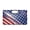 Vibrant American Flag, variant on Xixirimido Clutch Purse for Women Fashion PU Leather Evening Bag for Wedding Party Formal Daily Cocktail, Vintage American Flag Flowers
