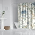 thumbnail image 3 of Romantic Floral and Wildflower Shower Curtain 72x84 Inches, Quick-Dry Polyester with Hooks for Bathroom, 3 of 5