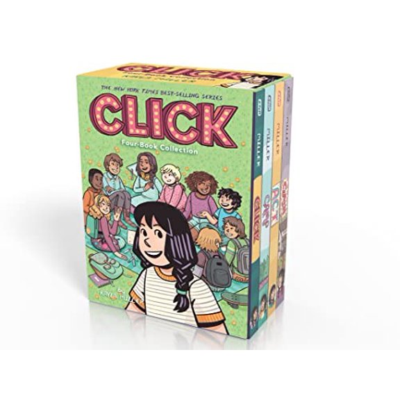Pre-Owned Click 4-Book Boxed Set: Click / Camp / Act / Clash (A Click Graphic Novel) Paperback