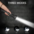 thumbnail image 2 of Kyusrd Summer Outdoor Patio Deals！Xhp70 Super Bright LED Heldere Flashlight Rechargeable Usb With Charging Display, 2 of 9