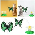 thumbnail image 2 of Automatic Cat Toy Interactive Flying Birds Butterflies Pet Toys Intelligent Rotation Stimulating for Indoor Cats, 2 of 8