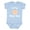 AE-Light Blue, variant on Future Water Skier Boys or Girls Baby Bodysuit