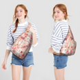 thumbnail image 4 of Cute Cartoon Dog Sling Backpack - Funny Bone Pattern Shoulder Bag (Adorable Pet Design, Lightweight & Durable), 4 of 4