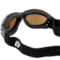 thumbnail image 4 of Birdz Eyewear Eagle Red Baron style Motorcycle Padded Airsoft Goggles 4 Pairs for Day and Night Riding Comfort in Any Weather Condition, 4 of 7