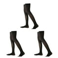 thumbnail image 3 of Qarigey 4x 32cm Calcetines hasta la rodilla para mujer JK Estilo pijo antideslizante Calcetín largo Botas Manguera Medias hasta el muslo para diario Type1 NO1 Qarigey CBP188526, 3 of 6