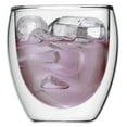 thumbnail image 3 of Teaology Coppia Double Wall Borosilicate Glass Tea/Coffee Cup - Set of 2 4oz Glasses, 3 of 7