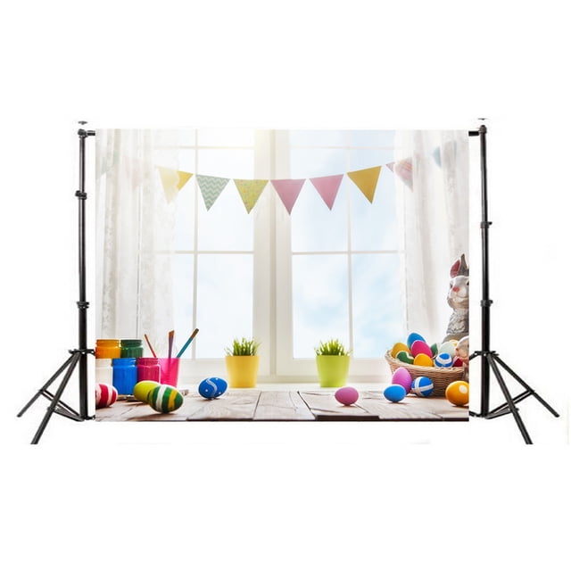 Ornament Easter Digital Photographice Background Cloth 3D Photo Backdrops