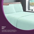 thumbnail image 5 of Superior Cotton Flannel Solid Sheet Set Twin XL Light Blue, 5 of 5