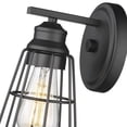 thumbnail image 6 of 3381-MB Millennium Lighting 1 Light Wall Sconce-9.25 Inches Tall and 5.5 Inches Wide-Matte Black Finish, 6 of 7