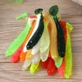 thumbnail image 3 of Señuelos de pesca 2g / 7.5cm T-tail Soft PVC Worm 10 colores Swim Baits 20pcs JShteea El nuevo, 3 of 6