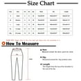 thumbnail image 3 of Sodopo Wide Leg Ripped Jeans for Women, Casual Solid Color High Waisted Jeans Bootcut Straight Full Length Pants with Pocket, 3 of 7