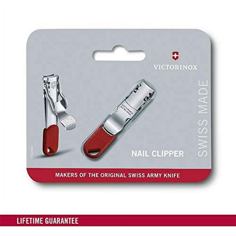 Victorinox 41816 Nail Clippers with Nail File, Rustproof, in Blister Pack,  1 Pack
