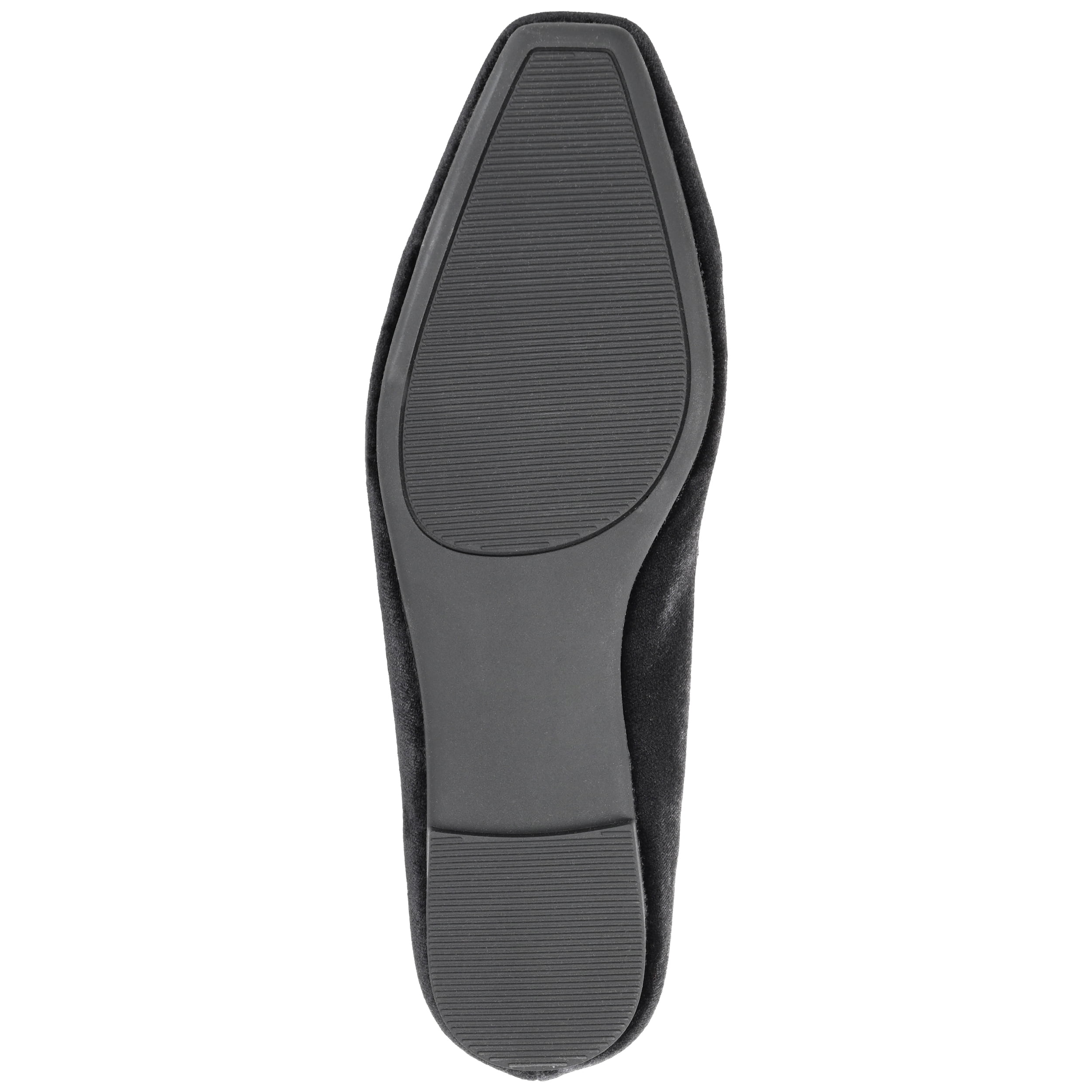 Journee Womens Silas Slip On Square Toe Loafer Dress Flats