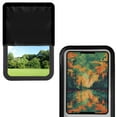 thumbnail image 2 of Yuyamidu Sunset RV Door Window Shade Cover 17 x 26 RV Blackout Shades Fits for Most RV Window Shades Tree Camper Trailer Door Window Cover Decor, Orange and Green, 2 of 7